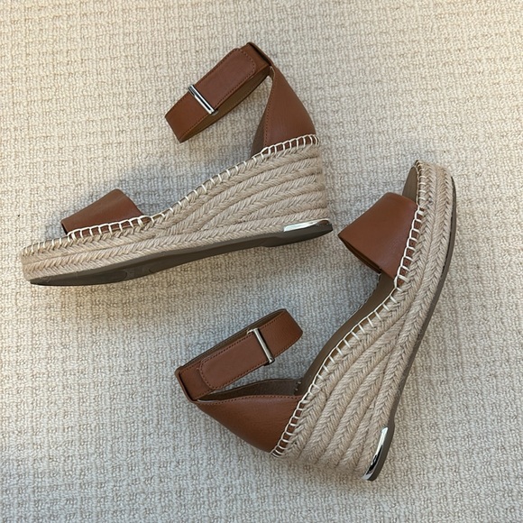 Franco Sarto -Clemens Espadrille Wedge Sandal 8.5 - Picture 7 of 11
